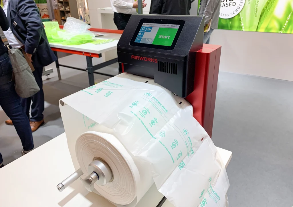CUBE 200 Luftpolstermaschine auf der FachPack 2019