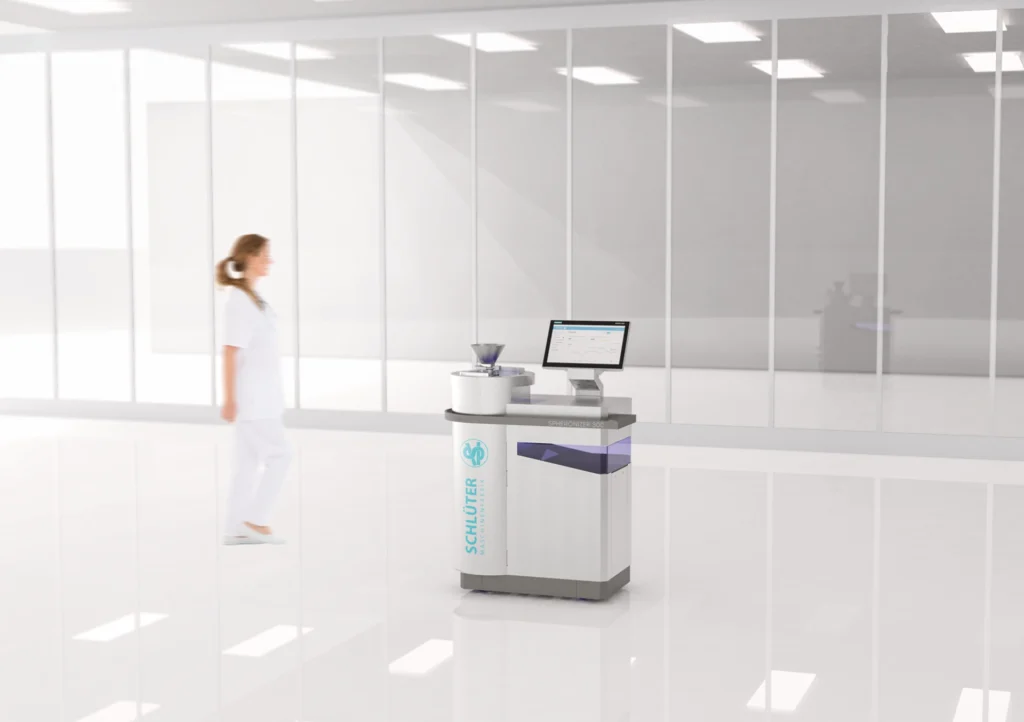 Spheronizer RM-300 im Hygienic Design für den Pharma- und Laborbereich
