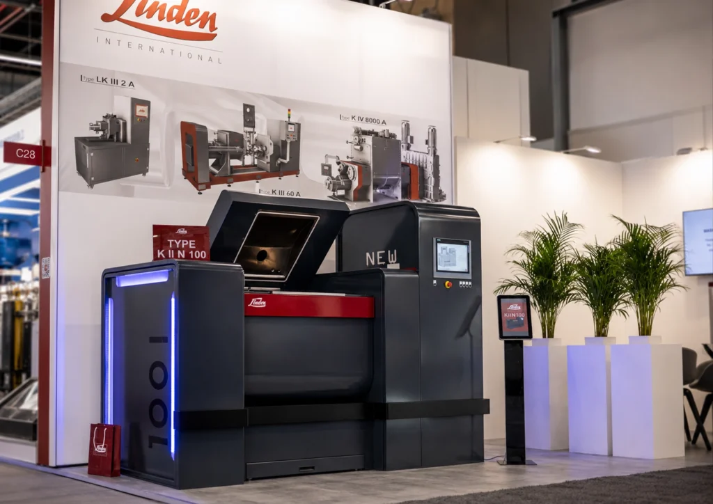 Hermann Linden Kneader 100L auf der ACHEMA 2024 in Frankfurt
